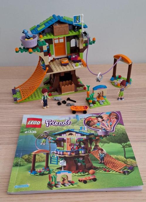 LEGO FRIENDS 41335 Mia's boomhut, Kinderen en Baby's, Speelgoed | Duplo en Lego, Gebruikt, Lego, Complete set, Ophalen of Verzenden