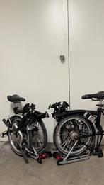 2 Brompton zwarte M6R 2 tassen Brompton dynamonaaf met 6 ver, Fietsen en Brommers, Ophalen, Brompton, 14 tot 16 inch, Versnellingen