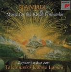 Royal Fireworks ea / Händel - Tafelmusik / Lamon- SONY- 1997, Enlèvement ou Envoi, Comme neuf, Orchestre ou Ballet