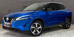 Nissan Qashqai 1.3 DIG-T//1ere Pro//Carnet//Navi//Led//Cam//, Voorwielaandrijving, Stof, Blauw, Bedrijf