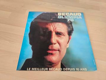 Vinyle 33T Gilbert Becaud 1970, Enlèvement, Utilisé