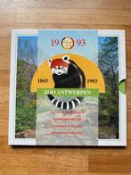 Herdenkingsmunten 150 jaar zoo Antwerpen, Postzegels en Munten, Ophalen, Setje