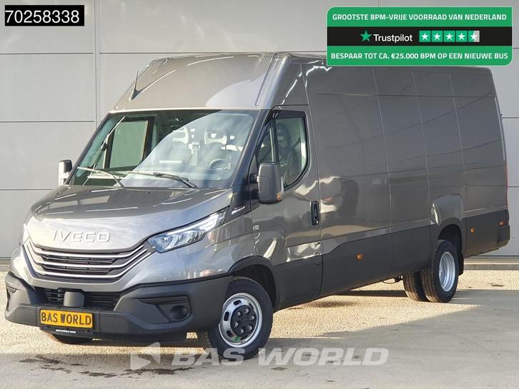 Iveco Daily 35C21 3.0L Automaat 210PK L3H2 2025-Model Dubbel, Auto's, Bestelwagens en Lichte vracht, Bedrijf, Te koop, Achteruitrijcamera