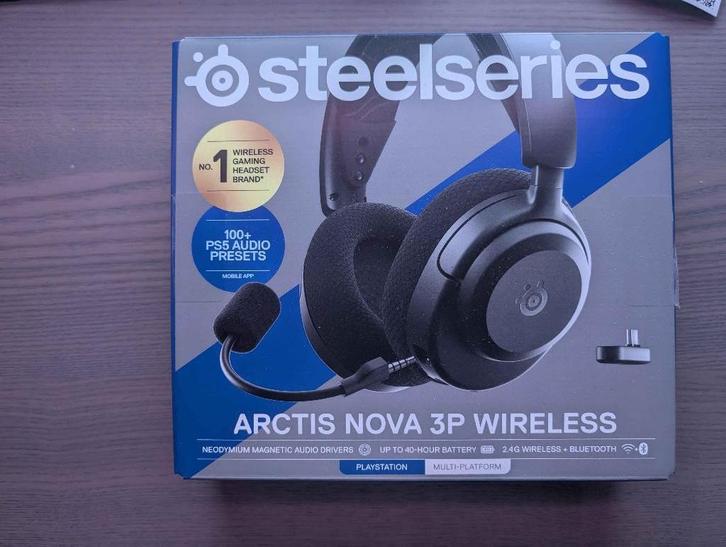arctis nova 3 headset, Computers en Software, Headsets, Nieuw, Over-ear, Draadloos, Gaming headset, Ophalen