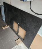 werkblad in marmer. 97x186. 2 uitsnijdingen voor spoelbakken, Huis en Inrichting, Keuken | Keukenelementen, Ophalen, Zo goed als nieuw