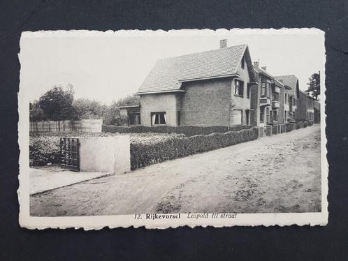 Postkaart Rijkevorsel Leopold III straat, Verzamelen, Postkaarten | België, Ongelopen, Antwerpen, 1940 tot 1960, Ophalen of Verzenden