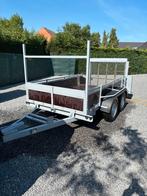 Remourk dubbel asser, Auto diversen, Aanhangers en Bagagewagens, Ophalen, Gebruikt
