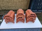12 TTR nokken / nokpannen, Ophalen, Gebruikt, Steen of Klei, Dakpannen