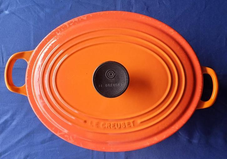 LE CREUSET - Ovenschotel „29", Huis en Inrichting, Keuken | Potten en Pannen, Gebruikt, Kookpan of Snelkookpan, Gietijzer, Ophalen
