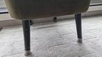 Set van 2 fluwelen stoelen – Olijfgroen, Ophalen, Hout, Minder dan 75 cm, Zo goed als nieuw