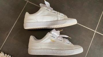 Puma sneakers wit, maat 40 beschikbaar voor biedingen