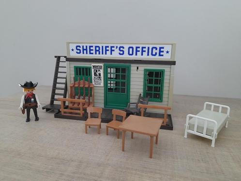Playmobil 3423 Sheriff office western vintage Victorian, Kinderen en Baby's, Speelgoed | Playmobil, Gebruikt, Complete set, Verzenden