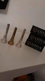 Lotus trompet mondstukken, Muziek en Instrumenten, Blaasinstrumenten | Trompetten, Ophalen of Verzenden, Zo goed als nieuw, Overige typen