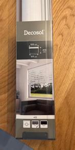 Decosol - Rolgordijn - 120 x 210 cm, Ophalen, 100 tot 150 cm, 200 cm of meer, Wit