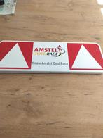 wielrennen amstel gold race reclamebord metaal, Ophalen of Verzenden