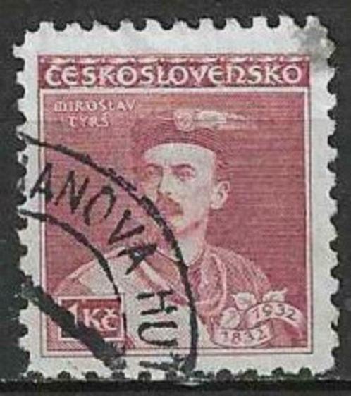 Tsjechoslowakije 1932 - Yvert 278 - Miroslav Tyrs (ST), Postzegels en Munten, Postzegels | Europa | Overig, Gestempeld, Overige landen