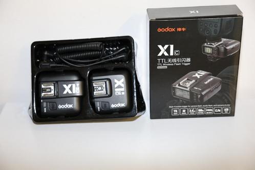 Godox X1T-C + X1R-C voor Canon, Audio, Tv en Foto, Foto | Flitsers, Zo goed als nieuw, Overige merken, Ophalen of Verzenden
