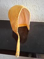 Gele Corduroy babymuts of strikmuts, Garçon ou Fille, Enlèvement ou Envoi, Comme neuf, Geen merk