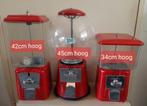 3 stuks ijzere pinda/kauwgombal automaten, Verzamelen, Automaten | Overige, Ophalen, Gebruikt