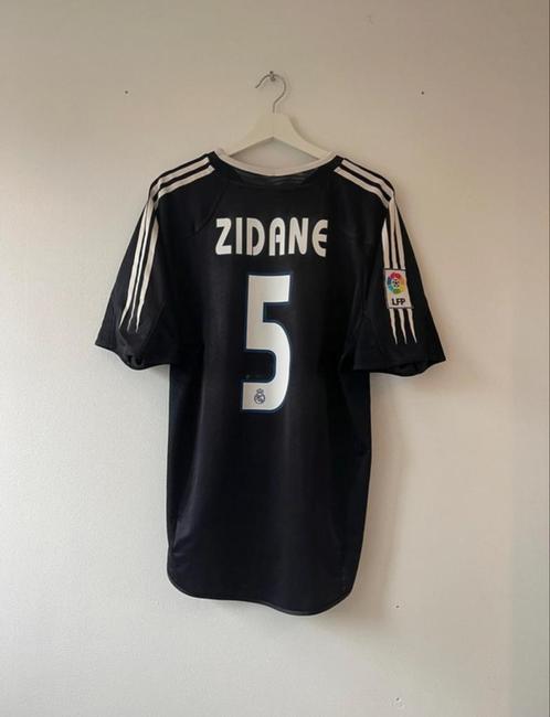 Real madrid 2004/05 uitshirt zidane #5, Sport en Fitness, Voetbal, Nieuw, Shirt, Maat M, Verzenden