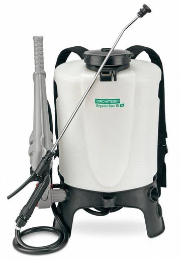 AANBIEDING: Rugspuit Organic Star 15 liter, zuurbestendig beschikbaar voor biedingen
