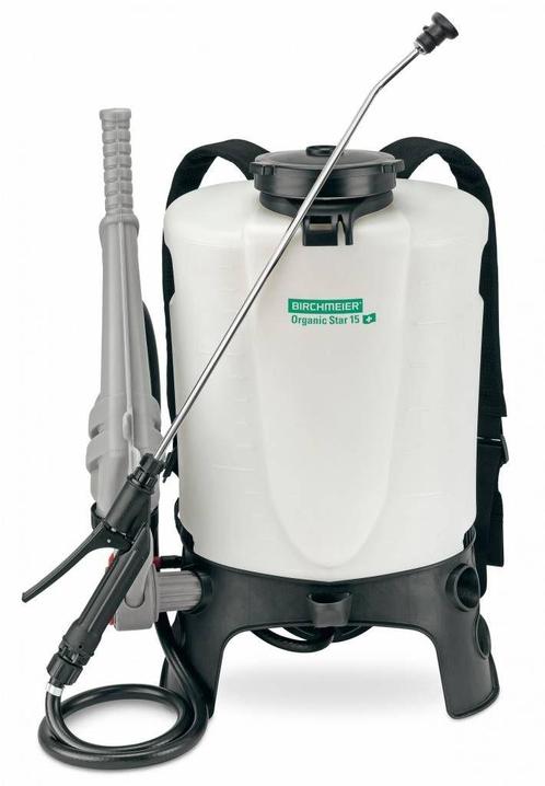 AANBIEDING: Rugspuit Organic Star 15 liter, zuurbestendig, Tuin en Terras, Bestrijdingsmiddelen, Onkruidbestrijding, Ophalen of Verzenden