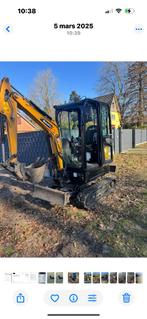 Mini pelle sany, Articles professionnels, Machines & Construction | Grues & Excavatrices, Enlèvement ou Envoi, Chargeuse-pelleteuse