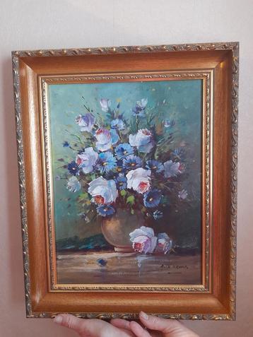 Schilderij bloemen