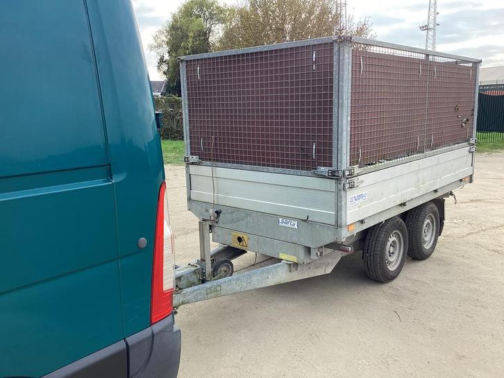 Aanhangwagen kipper 3,5ton, Auto diversen, Aanhangers en Bagagewagens, Gebruikt, Ophalen