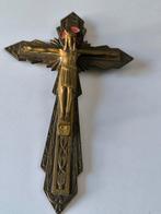 Groot kruisbeeld, Antiek en Kunst, Antiek | Religieuze voorwerpen, Ophalen of Verzenden