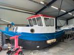 Werk vlet duwboot alles kunner, Diesel, Minder dan 10 meter, Gebruikt, Sleepboot