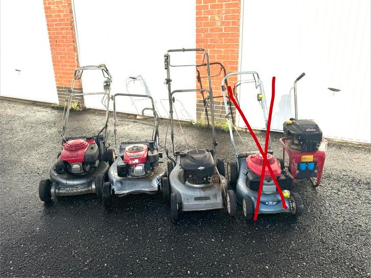 Grasmaaiers voor opmaak of onderdelen, Tuin en Terras, Grasmaaiers, Zo goed als nieuw, Ophalen of Verzenden