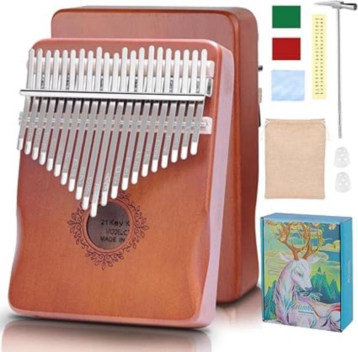 Kalimba 21 toetsen SNELLE GRATIS LEVERING, Hobby en Vrije tijd, Overige Hobby en Vrije tijd, Nieuw, Verzenden