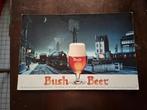 Pub Carton Bush Beer, Ophalen of Verzenden, Gebruikt, Reclamebord, Plaat of Schild, Overige merken