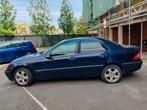 Mercedes C180 benzine, Auto's, Mercedes-Benz, Zwart, 4 cilinders, Blauw, Leder
