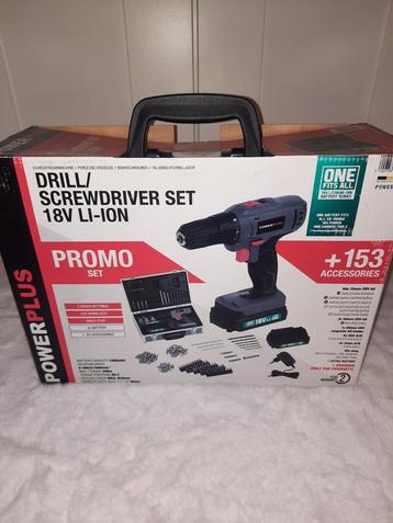 Perceuse-visseuse POWERPLUS 18V, Enlèvement