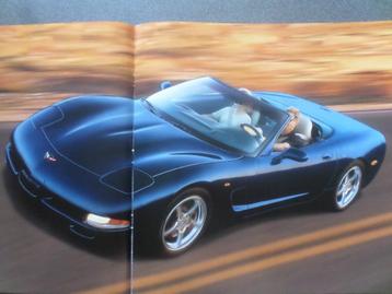 Corvette C5 Coupe & Cabrio & 50th Anni 2003 brochure beschikbaar voor biedingen