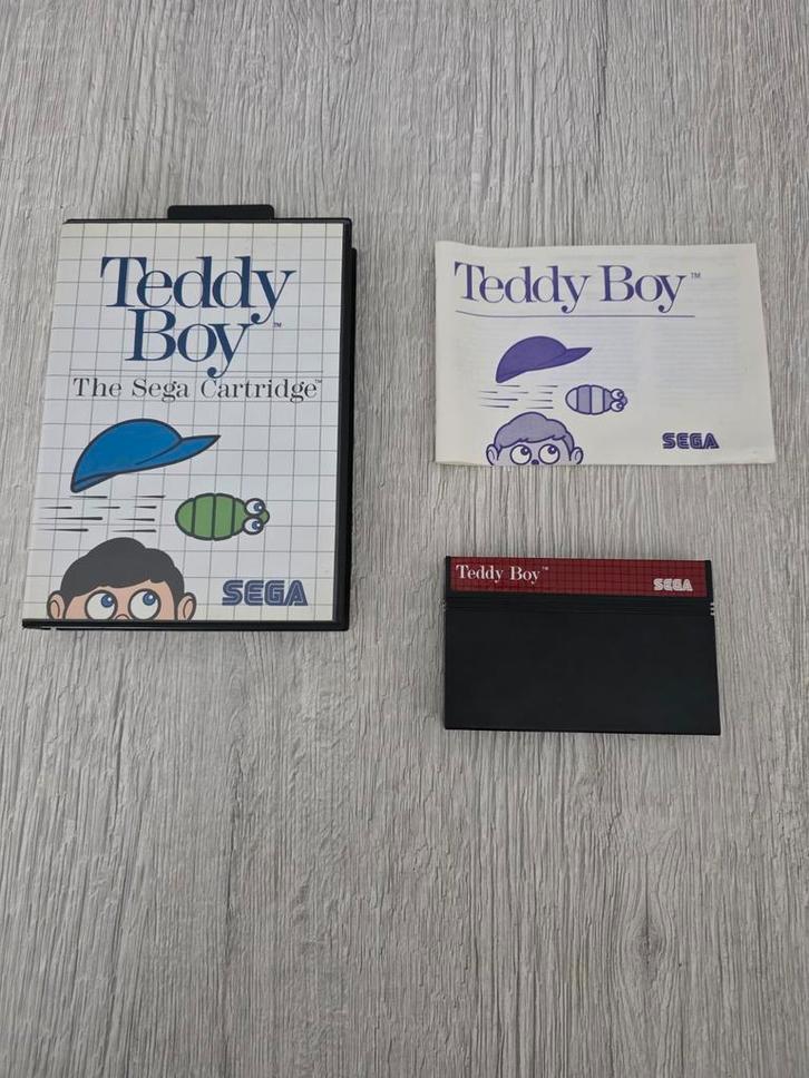 Teddy Boy Sega Master-systeem compleet, Games en Spelcomputers, Games | Sega, Gebruikt, Master System, Avontuur en Actie, 1 speler