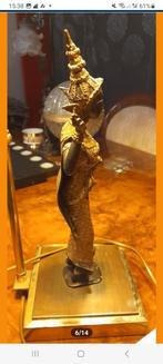 Prachtige bronzen lamp Aziatische kunst - uniek stuk, Ophalen of Verzenden, Brons