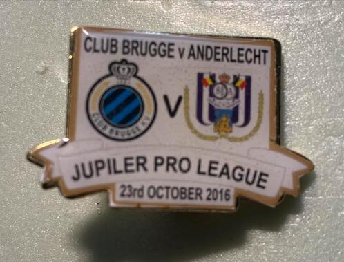 PIN Club Brugge FC BRUGES RSCA Anderlecht 3 euro het stuk, Verzamelen, Speldjes, Pins en Buttons, Zo goed als nieuw, Speldje of Pin