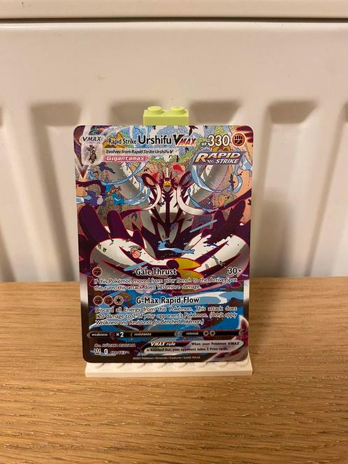 Rapid Strike Urshifu Vmax Full Art 170/163 - Pokemon Kaart, Hobby en Vrije tijd, Verzamelkaartspellen | Pokémon, Nieuw, Losse kaart
