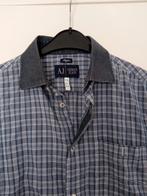Chemise Armani Jeans Mt M à carreaux à manches courtes neuve, Enlèvement ou Envoi, Neuf, Armani Jeans, Tour de cou 39/40 (M)