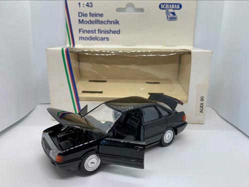 Audi 80 B3 Quattro (Typ 89) Limousine 1988 - Schabak, Hobby & Loisirs créatifs, Voitures miniatures | 1:43, Neuf, Voiture, Autres marques