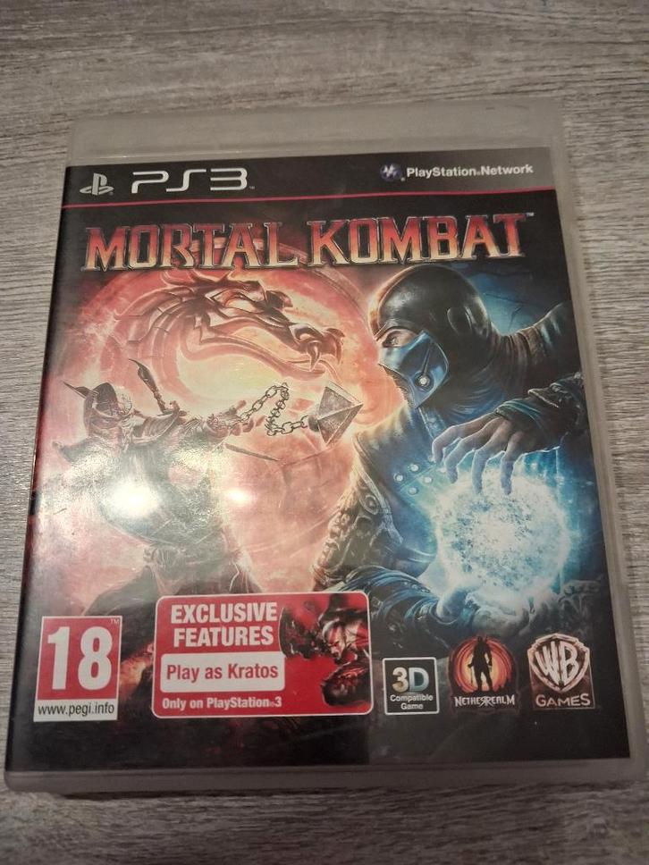 PS3 – Mortal Kombat – goede staat – enkel afhalen, Consoles de jeu & Jeux vidéo, Jeux | Sony PlayStation 3, Utilisé, Combat, À partir de 18 ans