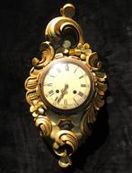 Antieke cartel wandklok muurklok, Antiek en Kunst, Ophalen