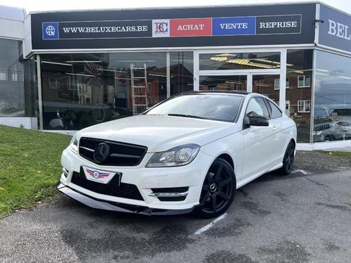 MERCEDES-BENZ C220 COUPE CDI*PACK-AMG*CUIR*BLACK/WHITE-EDITI, Autos, Mercedes-Benz, Entreprise, Achat, Classe C, ABS, Alarme, Bluetooth