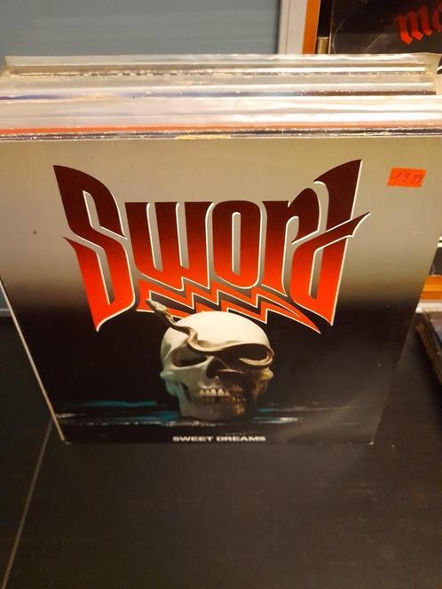 lp - sword - sweet dreams, Cd's en Dvd's, Vinyl | Hardrock en Metal, Gebruikt, Ophalen of Verzenden