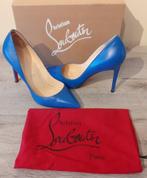 LOUBOUTIN schoenen met hoge hak, blauw, maat 37,5, Vêtements | Femmes, Chaussures, Enlèvement ou Envoi, Porté, Bleu, Chaussures à haut talons