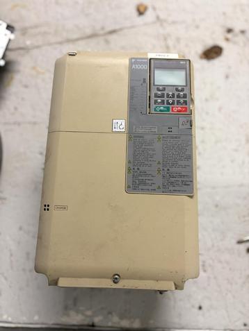 3 yaskawa frequentie regelaars 22kW 7.5kW 5.5kW beschikbaar voor biedingen