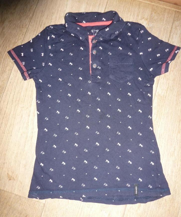 paardrij polo /T-shirt 8-10 jaar, Dieren en Toebehoren, Paardrijkleding, Zo goed als nieuw, Kinderen, Bovenkleding, Ophalen of Verzenden